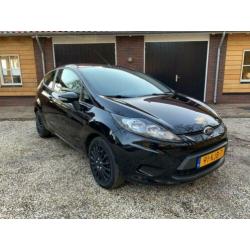 Ford Fiesta 1.25 Limited 2009 Zwart / Airco / NAP