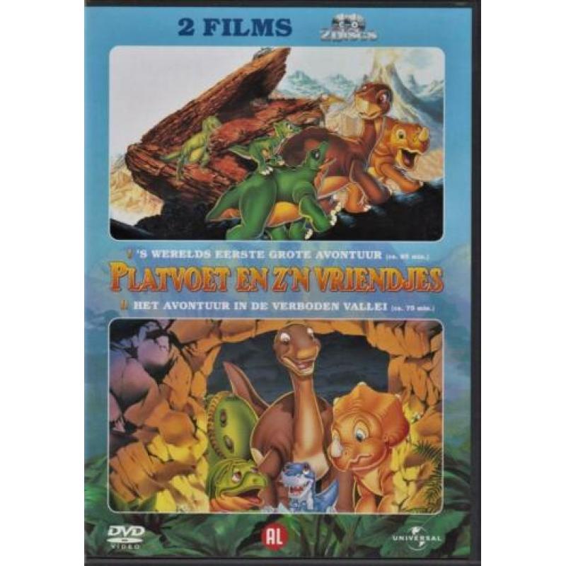 Land Before Time + The Great Valley Adventure (2dvd)(Bluth)