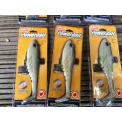 Laatste 6 stuks Powerbait flat giant nieuw