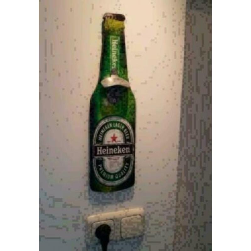 ??Heineken Wand Bier Opener - NIEUW! - Cadeautip??