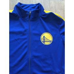 Nieuw! Trainingsjack Golden State Warriors NBA basketbal. M.