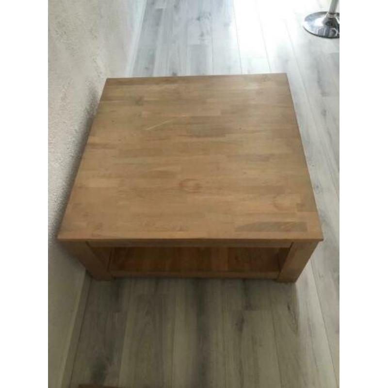 Houten salontafel te koop