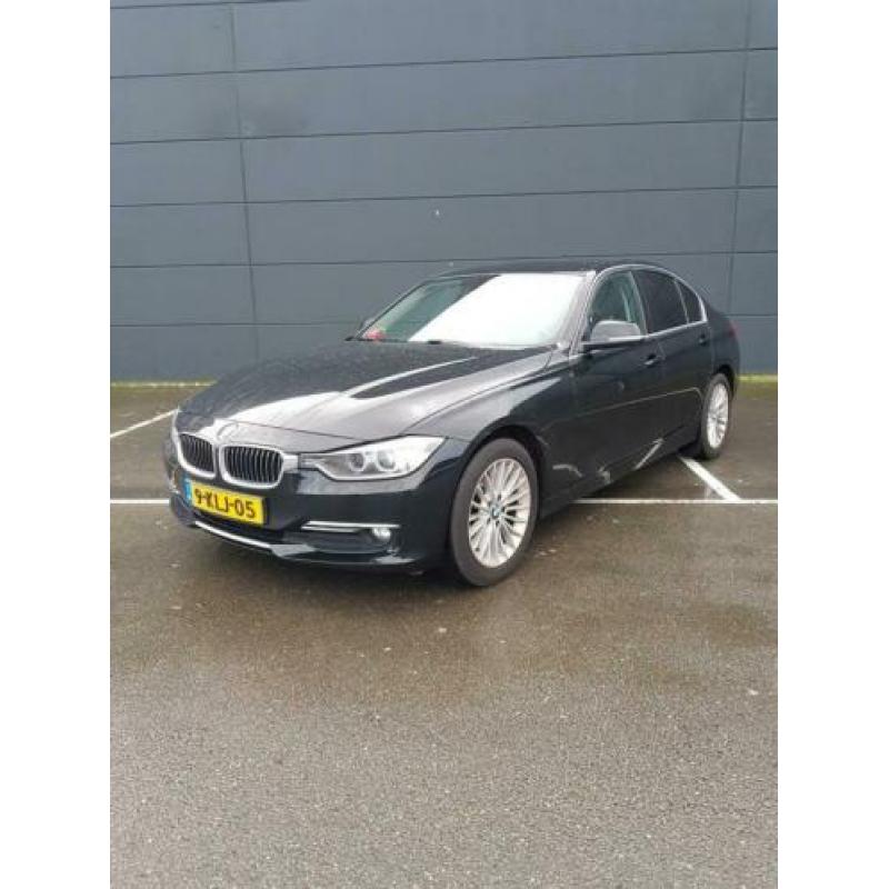 BMW 3-Serie 1.6 316I 2013 Zwart Luxury Line