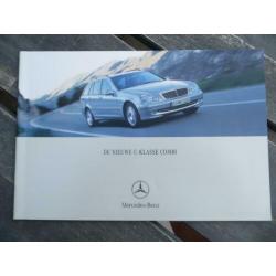 Folder Mercedes-Benz C-klasse combi W203 2001