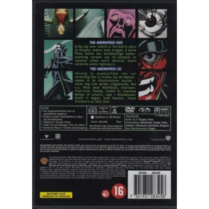 Animatrix (Dvd + Cd Edition)