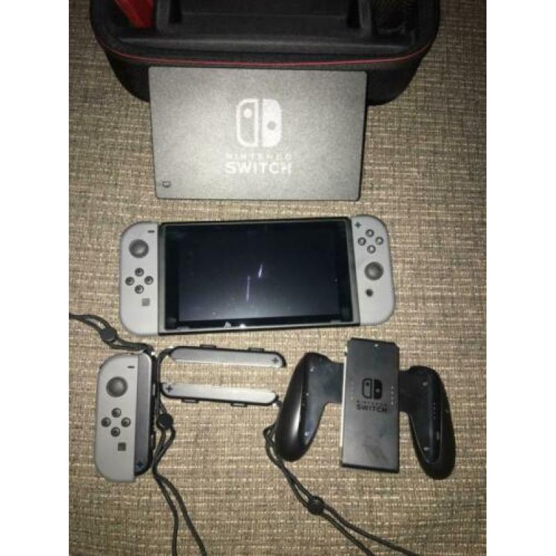 Nintendo switch met 6 spellen & extra’s