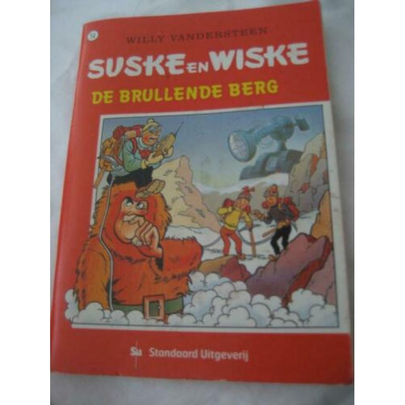 Suske en wiske mini strip boekjes.. 9 stuks