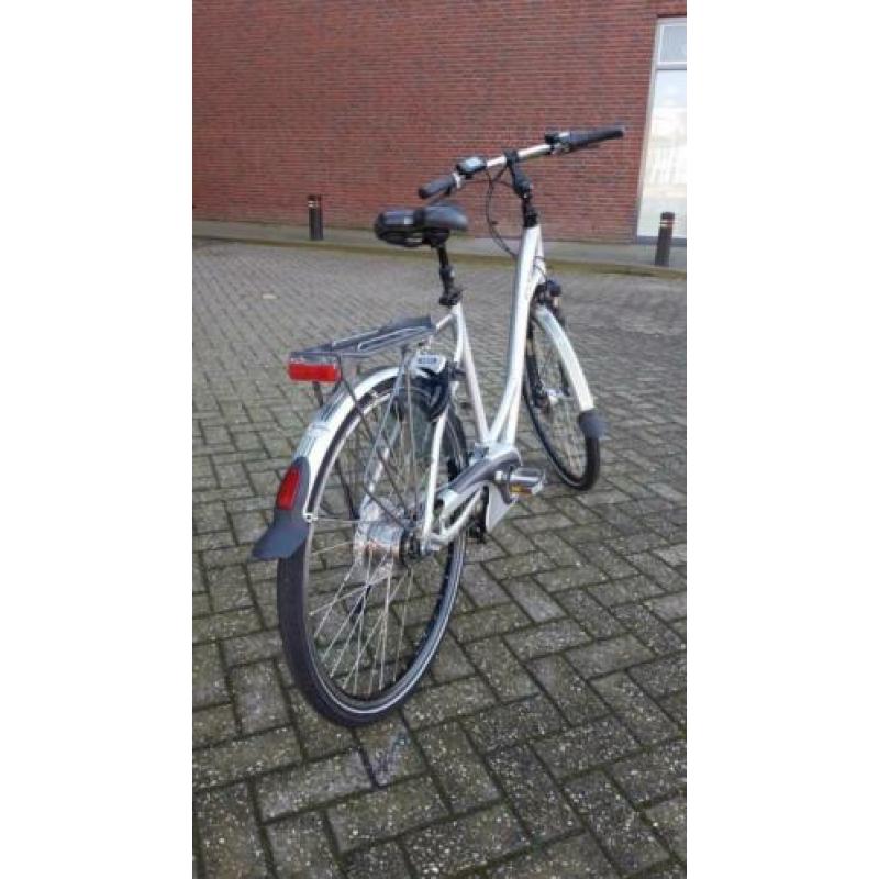 Flyer T8, Damesfiets, grijs, nieuwstaat