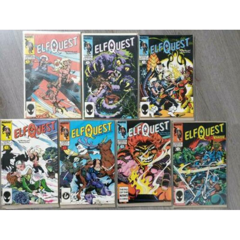 42 US Comics uit de serie ELFQUEST (Engelstalig)