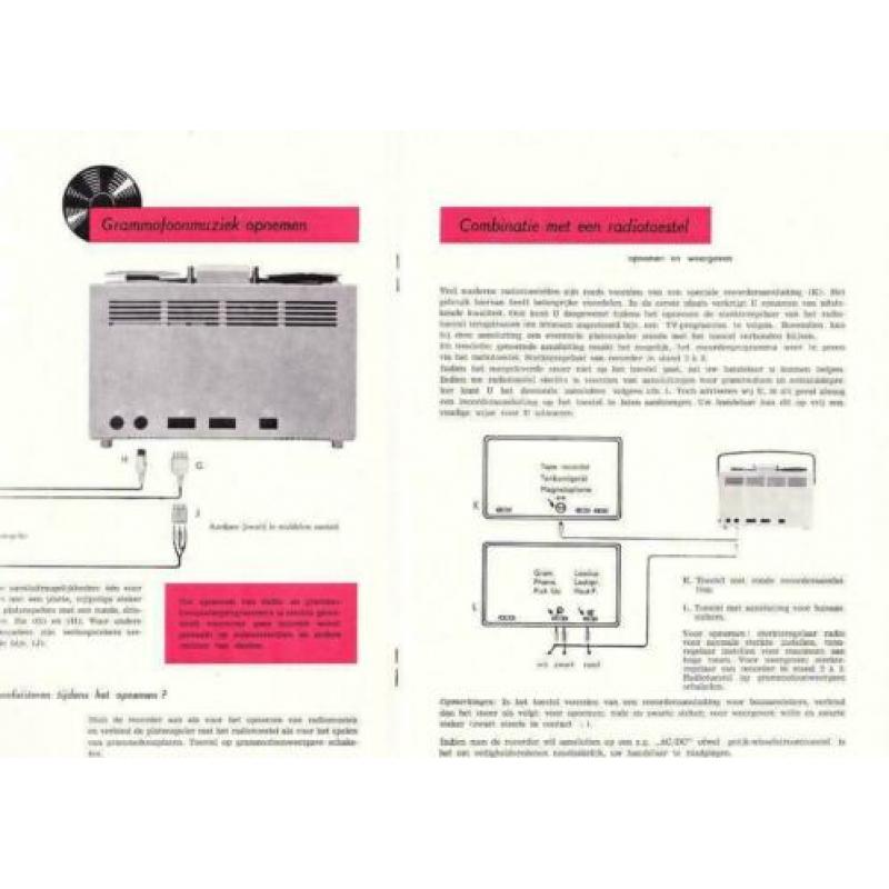 Gebruiksaanwijzing en microfoon van Philips EL 3514