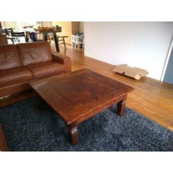 Koloniaal houten salontafel