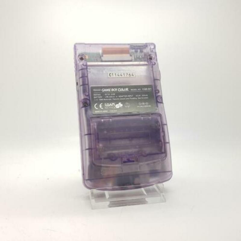 Gameboy color transparant (b-grade) || Nu voor € 34.99