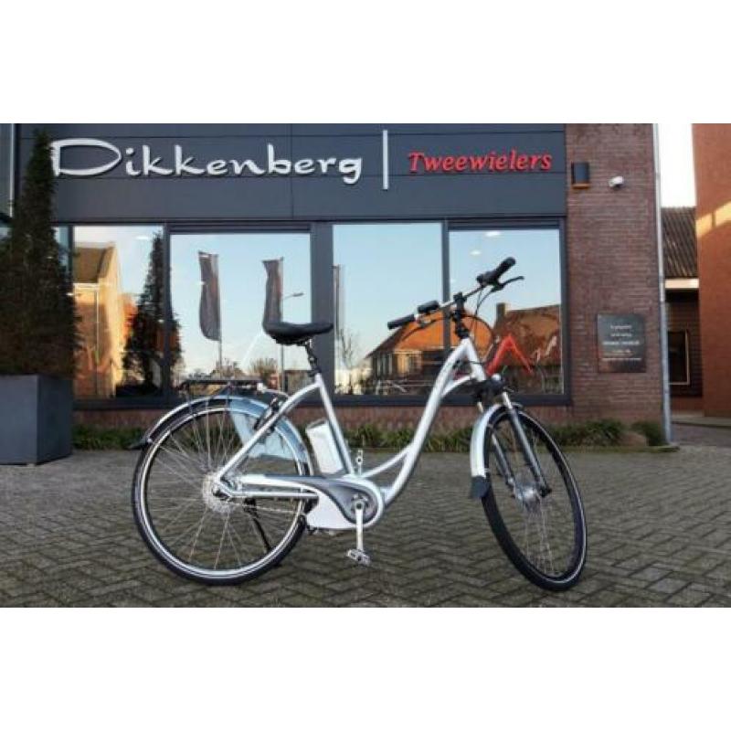 Flyer T8, Damesfiets, grijs, nieuwstaat