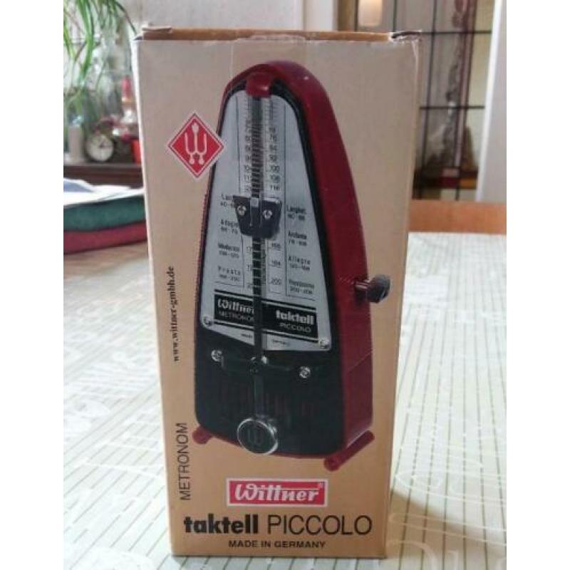 Wittner taktell metronom piccolo made in germany