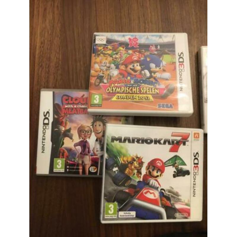 Nintendo 3DS incl 9 spellen