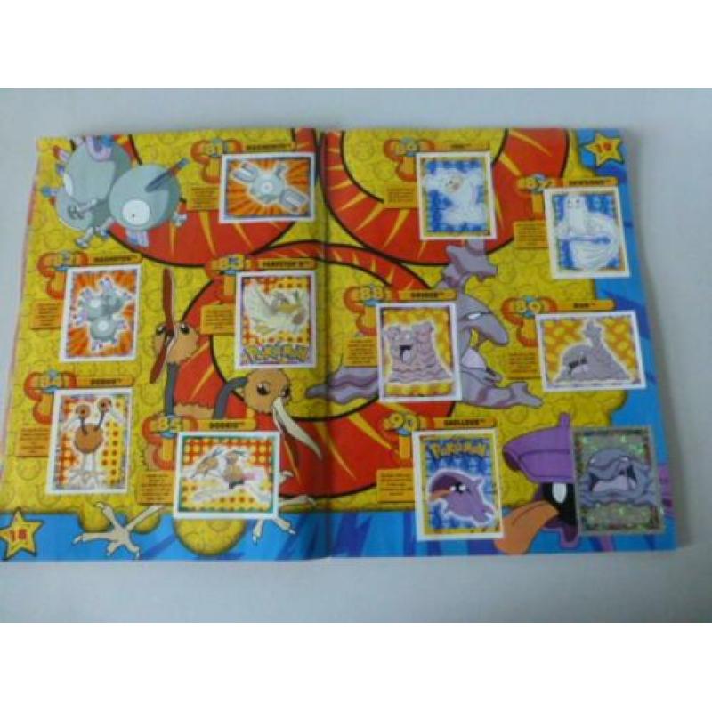 Vintage sticker album Pokemon, merlin collection