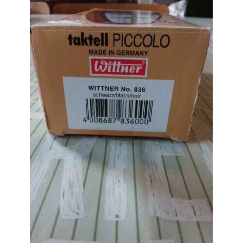 Wittner taktell metronom piccolo made in germany