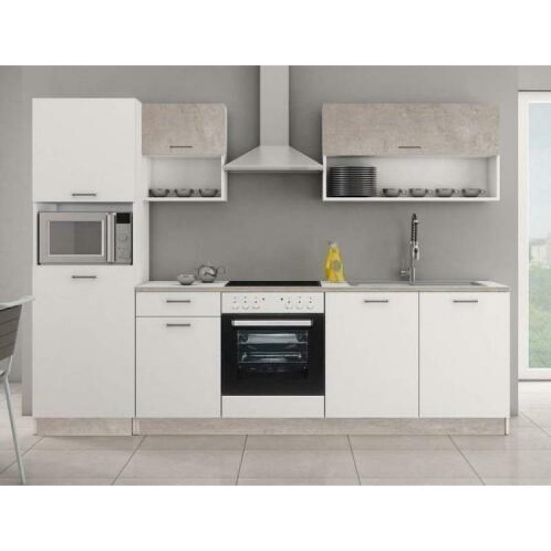 LAATSTE KANS! Keuken MINA+Werkblad 270x200x60 GRATIS bezorgd