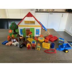 Zeer uitgebreide set Playmobil 123