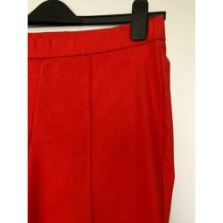 D1148 Nieuw Toni Dress maat 40=M rood slim-fit broek pantalo