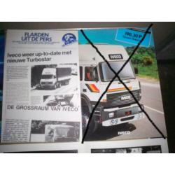 Fiat 90NC, Iveco Turbostar,Daily 1980-2017 brochures/folders