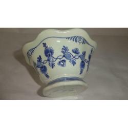 oude aardewerk sierpot Delfts blauw