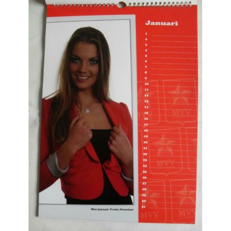 MVV Maastricht Jaarkalender Miss MVV Kalender MVV Mestreech