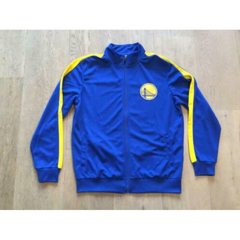 Nieuw! Trainingsjack Golden State Warriors NBA basketbal. M.