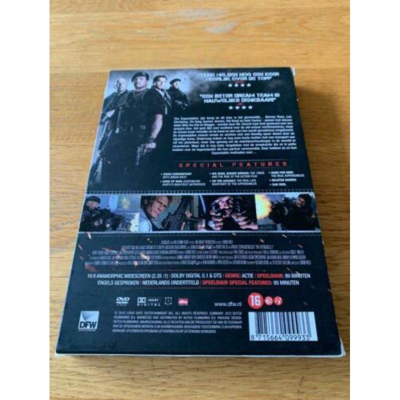 Dvd 's The Expendables 1 en 2 - Stallone / Willis