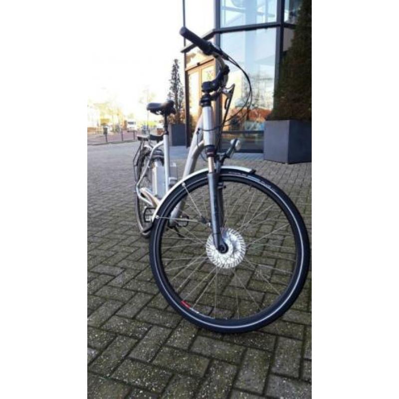 Flyer T8, Damesfiets, grijs, nieuwstaat