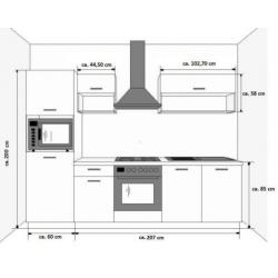 LAATSTE KANS! Keuken MINA+Werkblad 270x200x60 GRATIS bezorgd