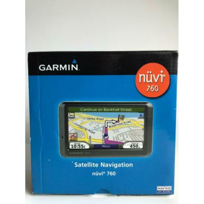 Garmin Nüvi 760 met nieuwste kaarten