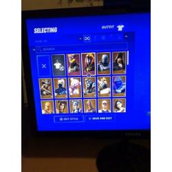 Fortnite Met rare Skins reflex bundle+ Minty axe