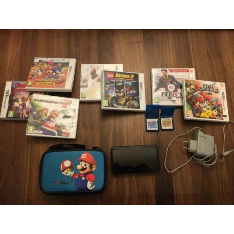 Nintendo 3DS incl 9 spellen