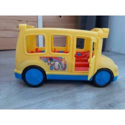 Fisher-Price schoolbus en vliegtuig van Little People