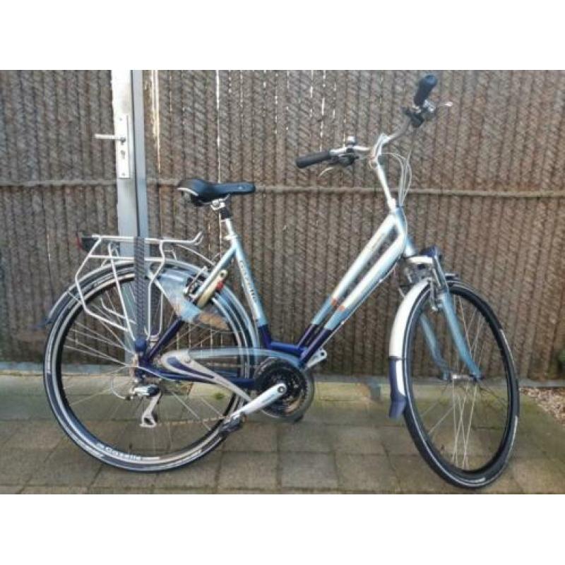 Dames fiets gazelle medeo met 24 versnellingen