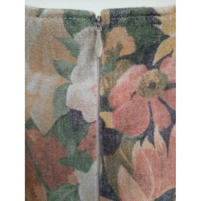 Bloemen rok vintage maat 40/38