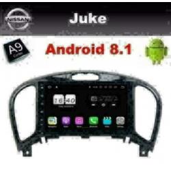 Nissan Juke 8inch radio navigatie android 8.1 dab+ wifi 16gb