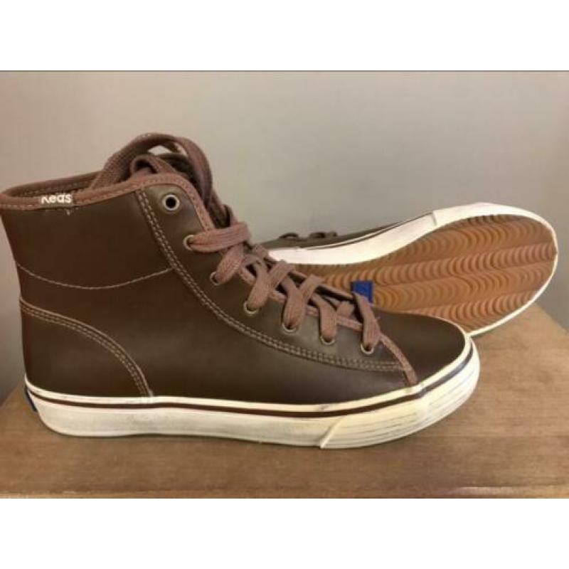 Keds dbl up hi dark Brown maat 38