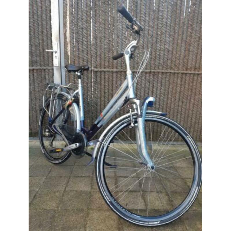 Dames fiets gazelle medeo met 24 versnellingen