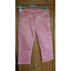 NORFY - roze/zalmkleurige 3/4broek; Mt 38 (S963)