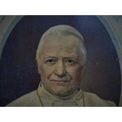 Oude afbeelding uit het jaar 1876 van de Paus PIUS IX