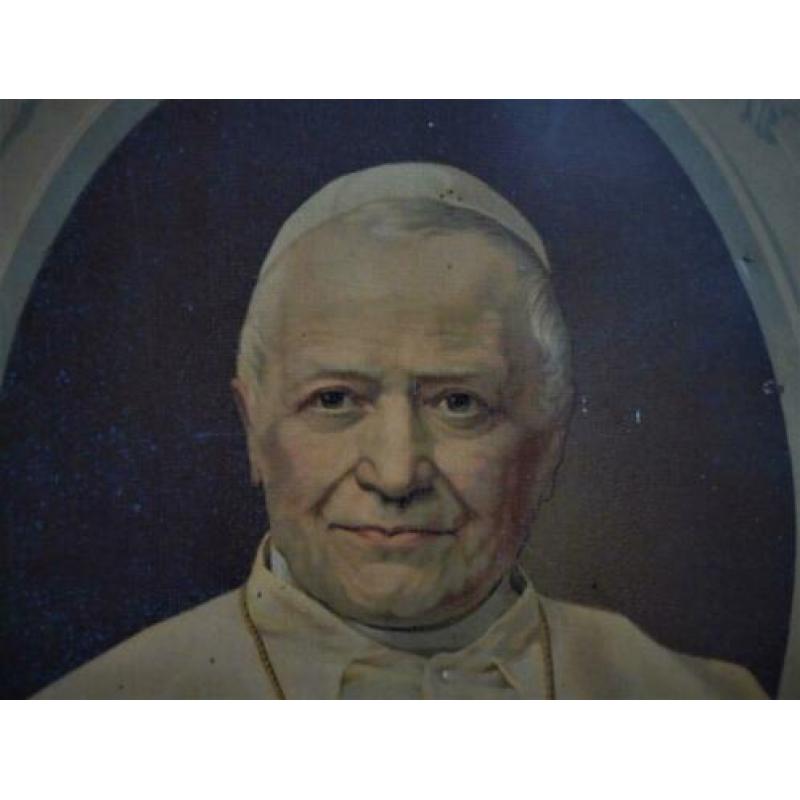 Oude afbeelding uit het jaar 1876 van de Paus PIUS IX