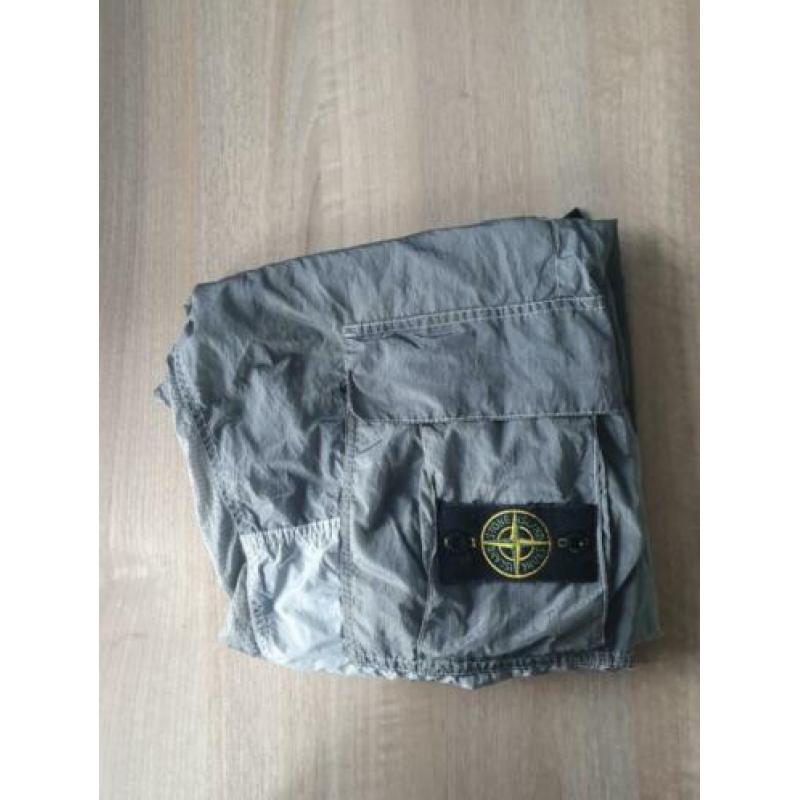 Stone Island Nylon Grey Pants