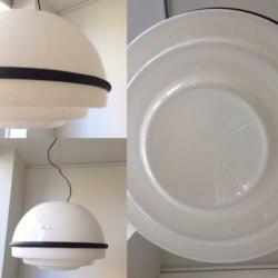 SALE, Italiaans vintage design hanglamp jaren 1960