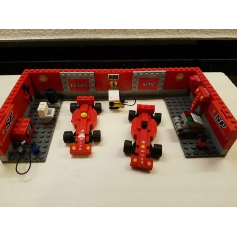 t.k. lego 8155 Ferrari racers met tankstop