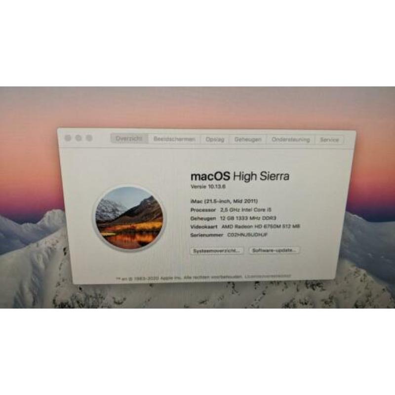 iMac 21.5 inch mid 2011