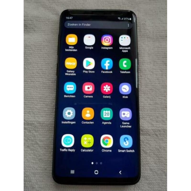 Samsung Galaxy S9 Plus 64GB met kleine barst