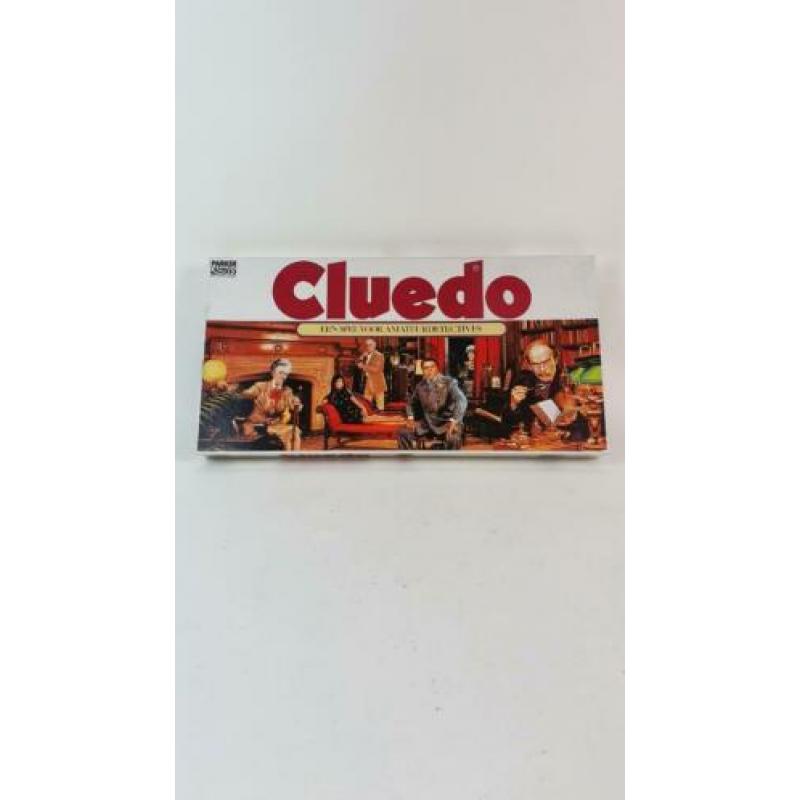 Cluedo, vintage bordspel Parker 1987, mooie staat. 8C3