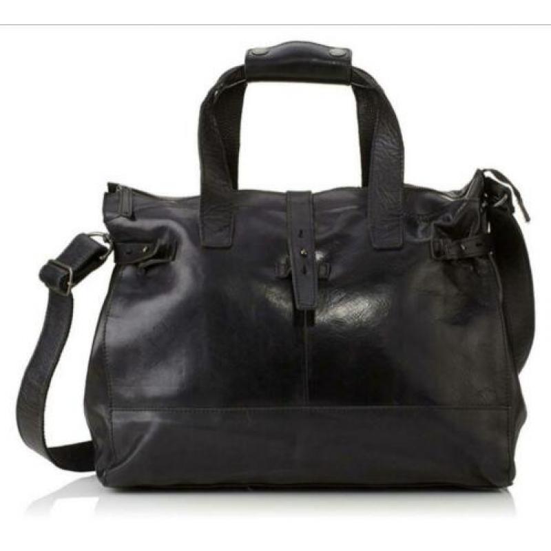 Leren Cowboysbag Huntville unisex